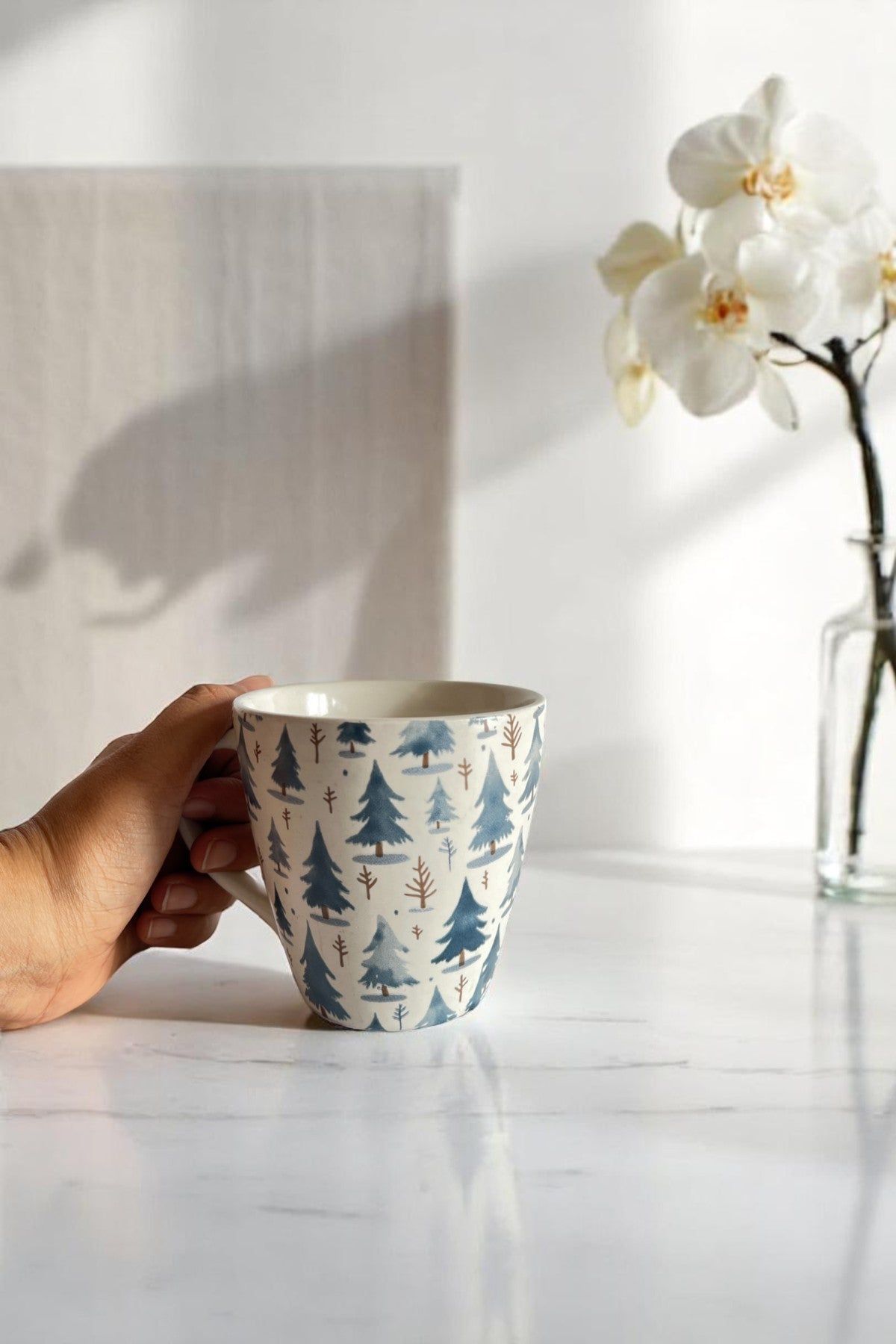 Frosted Pines Coffee Mug